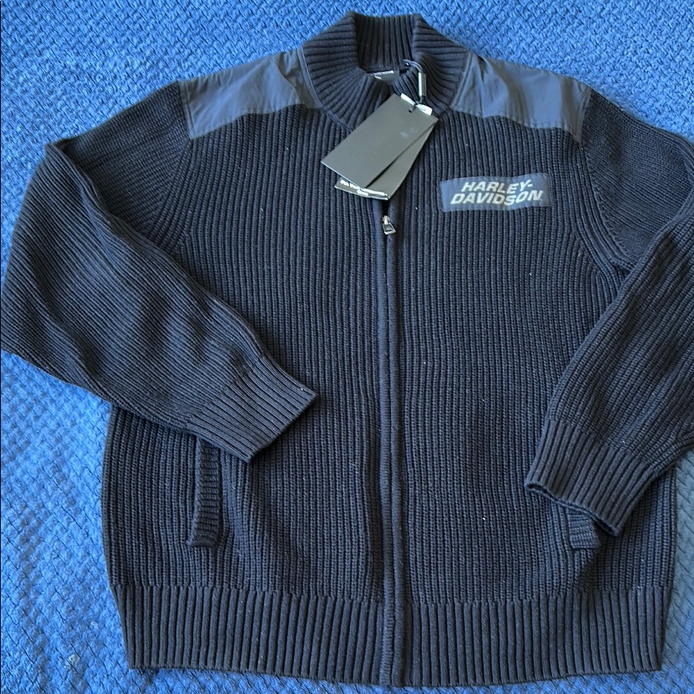 Harley-Davidson Men's Black Sweater - Picture 5 of 13